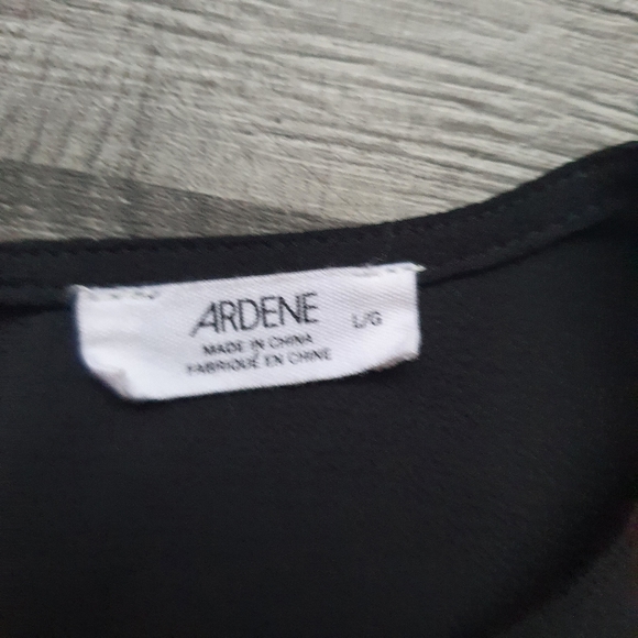 Ardine size large lace Black tunic - Picture 3 of 3